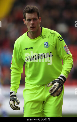 Owain Fon Williams, Tranmere Rovers goalkeeper Stock Photo - Alamy