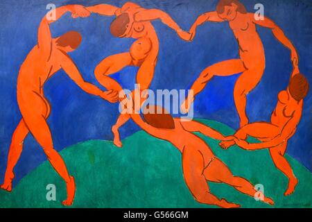 Dance, by Henri Matisse, 1910, State Hermitage Museum, Saint Petersburg, Russia Stock Photo