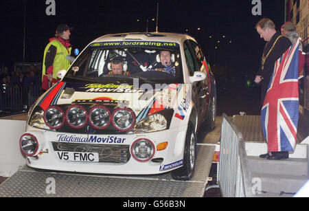 Photo Rallye Colin McRae & Nicky Grist – Ford Focus RS WRC02, Action, Neuve
