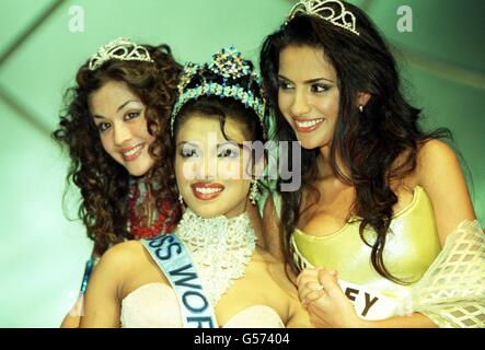 Miss World 2000 Winners Stock Photo