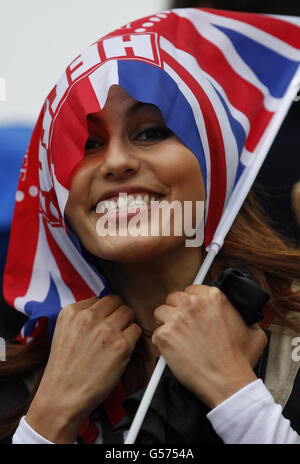 Diamond Jubilee celebrations - Thames Pageant Stock Photo
