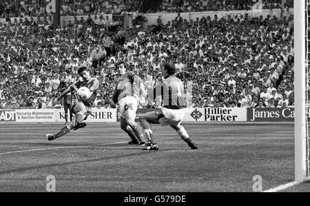 Everton V Liverpool in the 1989 FA Cup Final Peter Beardsley and Trevor