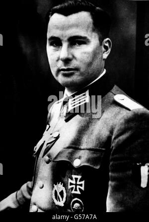 Leon Degrelle, leader of the Rexist movement, a Pro-Nazi organization ...
