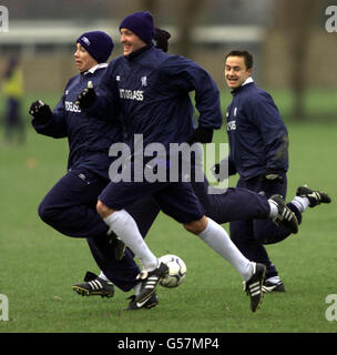 Wise Chelsea Training Session Stock Photo