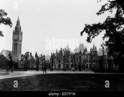 Eaton Hall, Cheshire, the palace of the Duke of Westminster. Stock Photo