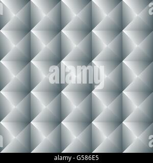 abstract pyramid top view seamless pattern vector background Stock Vector
