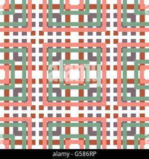 seamless colored squares pattern vector background illustration Stock Vector