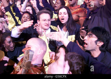 Millennium Dome final show Stock Photo