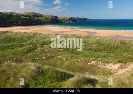 Strathy Point north coast highland scotland Stock Photo - Alamy