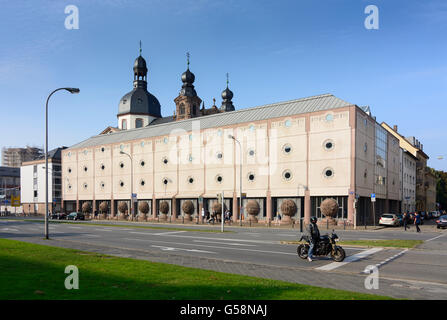 University Library, Jesuit Church, Mannheim, Germany, Baden-Württemberg, Kurpfalz Stock Photo