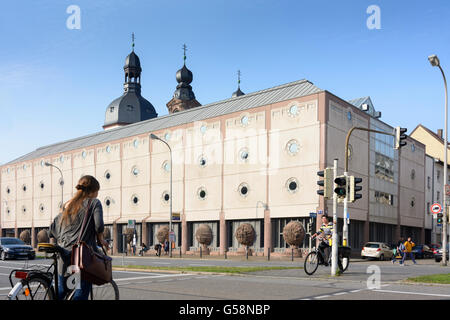 University Library, Jesuit Church, Mannheim, Germany, Baden-Württemberg, Kurpfalz Stock Photo