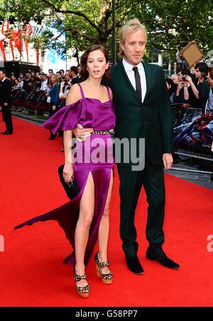 The Amazing Spider-Man Premiere - London Stock Photo