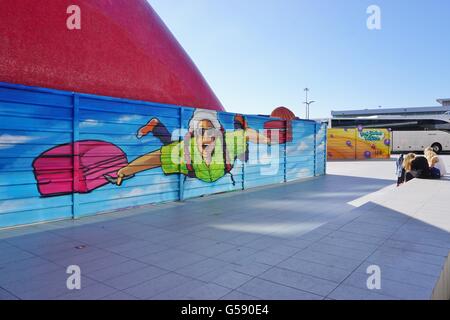 The Lisbon Portela Airport LIS, formally called Lisbon Humberto Delgado Airport Stock Photo