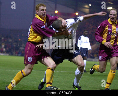 Bradford v ManU Jacobs & Keane Stock Photo