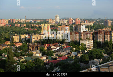 Travel Stock, Donetsk, Ukraine. general view of Donetsk, Ukraine . Stock Photo
