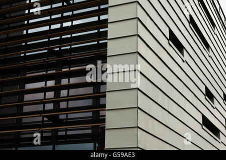 Detail of the GRACE building on the Jubilee Campus at Nottingham University Stock Photo