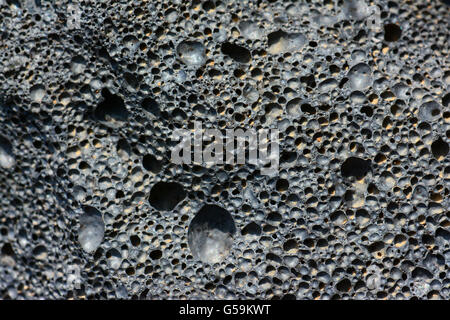 Basalt, Volcanic Rock close-up Stock Photo