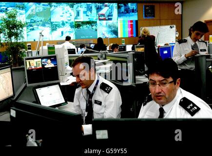 General view of the Metropolitan Police Control Centre, 109 Lambeth ...