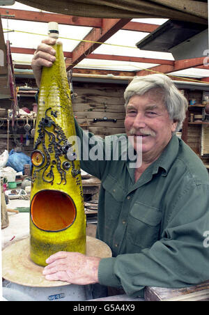 Poole Pottery Guy Sydenham Stock Photo