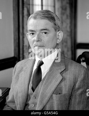 Sir Frank Whittle, who shared credit with Germany's Dr. Hans von Ohain for independently inventing the jet engine. Stock Photo