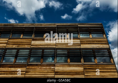 A general view of the Dearing Building on the Jubilee Campus at Nottingham University Stock Photo