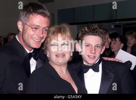 Billy Elliot director Stephen Daldry (left) with the films stars Julie Walters and Jamie Bell during The Orange British Academy Film Awards at the Odeon in London's Leicester Square. * The ceremony has been brought forward several weeks from previous years to give it a more prominent position in the film calendar. Stock Photo