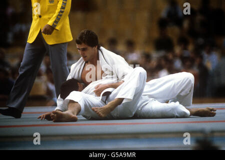 Judo - Moscow Olympic Games - Lightweight Division Stock Photo