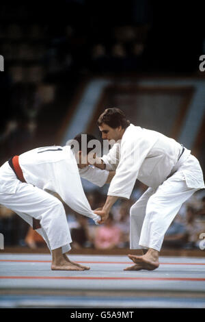 Judo - Moscow Olympic Games - Lightweight Division Stock Photo