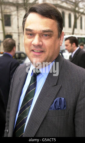 Former police officer Riccard Parsonson outside the High Court in London where he is suing the Metropolitan Police for around 400,000. Parsonson, 49, of East Ham, east London, a constable with the Met for 26 years until his retirement * He retired on ill health grounds in July 1997, and told the court that he had a breakdown just days after being transferred from his community liaison job to frontline duties. Stock Photo