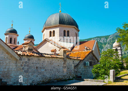 St Nicholas Orthodox church, Stari grad, old town, Kotor, Montenegro Stock Photo