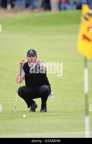 Golf - The Open Championship 2012 - Day Two - Royal Lytham & St. Annes Golf Club Stock Photo