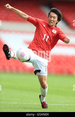 Soccer - Under 23 International Friendly - Japan v Mexico - City Ground. Kensuke Nagai, Japan Stock Photo