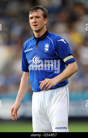 Soccer - Pre Season Friendly - Shrewsbury Town v Birmingham City - Greenhous Meadow. Steven Caldwell, Birmingham City Stock Photo