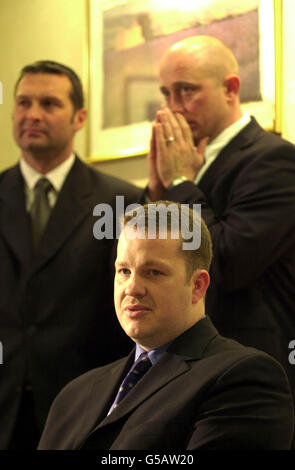 Chesterfield's Ex-chairman Darren Brown (centre, Back) Surrounded By 