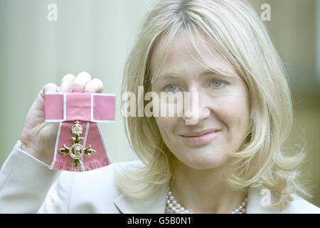 Investiture J K Rowling Stock Photo