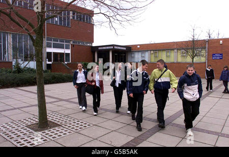 Staff Shortages Holywells School Stock Photo