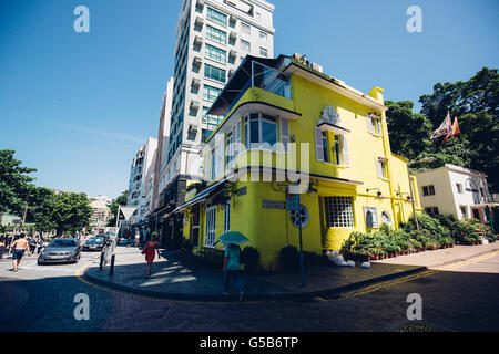 Traveling Asia City - Stanley, Hong Kong, China Stock Photo