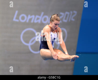 Olympics - London 2012 - Great Britain Diving Training Session - Aquatics Centre Stock Photo