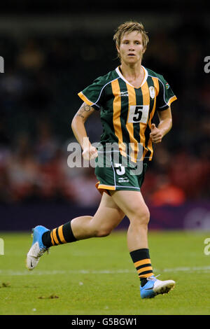 London Olympic Games - Day 4. South Africa's Janine van Wyk Stock Photo