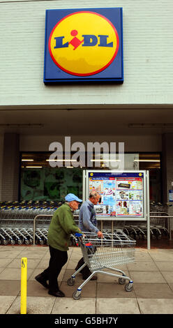 Supermarket stock Stock Photo