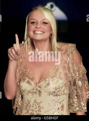 Spice Girl Emma Bunton making a personal appearance at HMV, Oxford Circus in London, to promote her new album, A Girl Like Me. Stock Photo