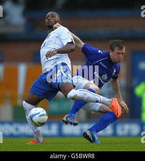 Soccer - Pre Season Friendly - Bury v Birmingham City - Gigg Lane Stock Photo