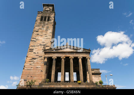 Caledonia Road Church by Alexander Greek Thomson, Glasgow,Scotland,UK, Stock Photo