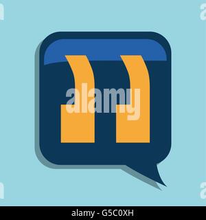 Chat speech bubbles Stock Vector
