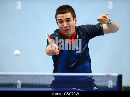 Paralympics - Team GB Athletes - Bath Sports Training Village Stock Photo