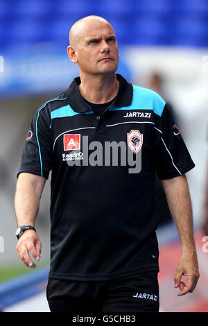 Soccer - Pre Season Friendly - Birmingham City v Royal Antwerp - St Andrew's. Dennis Van Wijk, Royal Antwerp manager Stock Photo