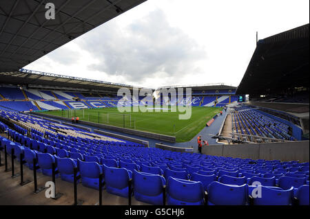 Soccer - Capital One Cup - First Round - Birmingham City v Barnet - St Andrew's. A general view of inside St Andrew's Stadium, home of Birmingham City Stock Photo