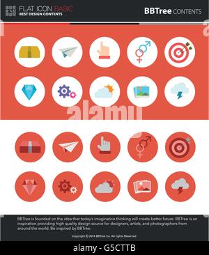 Various Icon Set - Vector Stock Vector