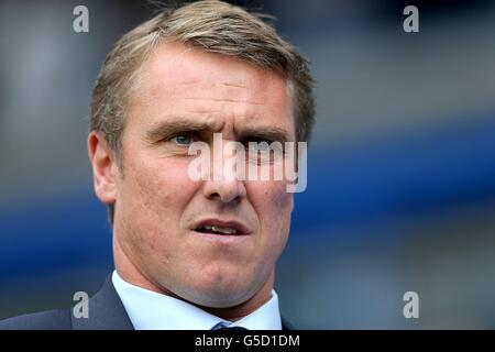 Soccer - npower Football League Championship - Birmingham City v Charlton Athletic - St Andrews. Birmingham City manager Lee Clark Stock Photo