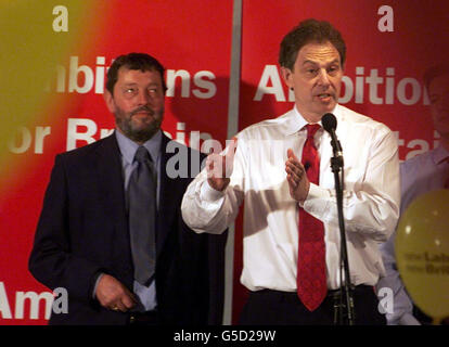 Labour Shipley Tony Blair Stock Photo